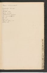 k.k. naturhistorisches Hofmuseum, Index Intendanzakten 1905, Seite 33